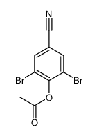 4-acetoxy-3,5-dibromobenzonitrile结构式