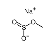 sodium methanesulfonate Structure