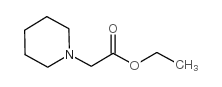 1-哌啶乙酸乙酯结构式