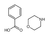 benzoic acid, compound with morpholine (1:1) Structure