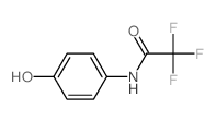 4-(三氟乙酰氨基)苯酚结构式