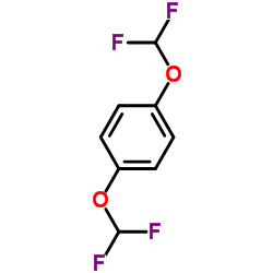 1,4-Bis(difluoromethoxy)benzene Structure