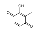 2-hydroxy-3-methylcyclohexa-2,5-diene-1,4-dione Structure