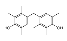 4,4'-Methylenebis(2,3,5-trimethylphenol) Structure