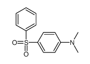 4-(benzenesulfonyl)-N,N-dimethylaniline Structure