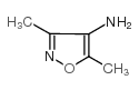 4-氨基-3,5-二甲基异恶唑结构式