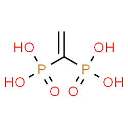 Vinylidene bisphosphonic acid Structure