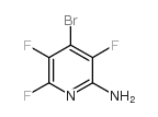 2-AMINO-4-BROMO-3,5,6-TRIFLUOROPYRIDINE structure