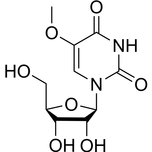 5-甲氧基尿苷结构式