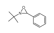 2-tert-Butyl-3-phenyloxaziridine结构式