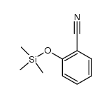 o-trimethylsiloxybenzonitrile结构式