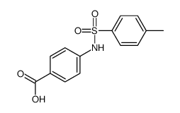 4-(4-甲基苯基磺酰胺基)苯甲酸结构式