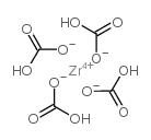 Zirconium carbonate basic structure