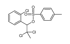[2,2-dichloro-1-(2-chlorophenyl)propyl] 4-methylbenzenesulfonate结构式