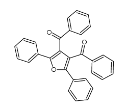 3,4-dibenzoyl-2,5-diphenyl-furan Structure