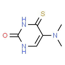 2(1H)-Pyrimidinone, 5-(dimethylamino)-3,4-dihydro-4-thioxo- (9CI) picture