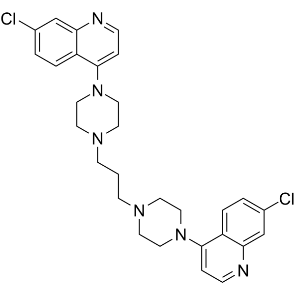 piperaquine phosphate Structure