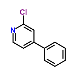 2-Chloro-4-phenylpyridine structure