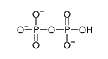 [hydroxy(oxido)phosphoryl] phosphate Structure