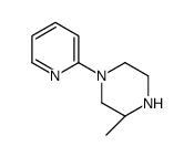 Piperazine, 3-methyl-1-(2-pyridinyl)-, (3R)- (9CI) Structure