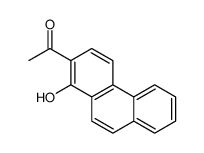 1-(1-hydroxyphenanthren-2-yl)ethanone结构式