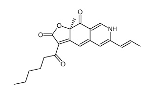 潘红胺结构式