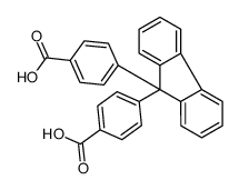4-[9-(4-carboxyphenyl)fluoren-9-yl]benzoic acid结构式