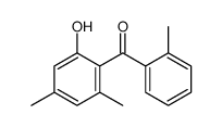 (2-hydroxy-4,6-dimethylphenyl)-(2-methylphenyl)methanone Structure
