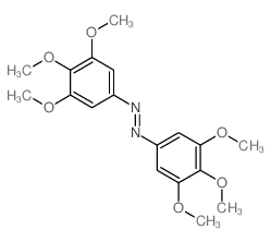 Diazene,bis(3,4,5-trimethoxyphenyl)- (9CI) Structure