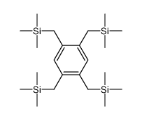 trimethyl-[[2,4,5-tris(trimethylsilylmethyl)phenyl]methyl]silane结构式