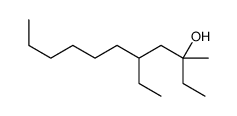 5-ethyl-3-methylundecan-3-ol Structure