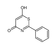 6-hydroxy-2-phenyl-1,3-thiazin-4-one Structure