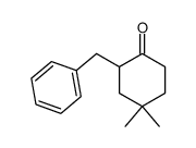 2-benzyl-4,4-dimethylcyclohexanone Structure