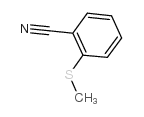 2-(甲基硫代)苯甲腈结构式