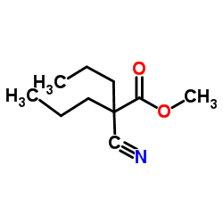 二丙基氰乙酸甲酯结构式