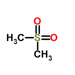 Dimethyl sulfone Structure