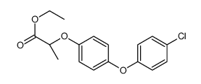 ethyl (2R)-2-[4-(4-chlorophenoxy)phenoxy]propanoate Structure