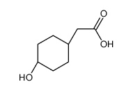(4-hydroxycyclohexyl) acetate Structure