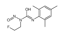 1-(2-Fluoroethyl)-3-mesityl-1-nitrosourea结构式