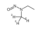 N-亚硝基甲乙胺-D3结构式