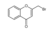 2-(bromomethyl)chromen-4-one结构式