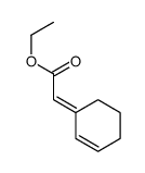 ethyl 2-cyclohex-2-en-1-ylideneacetate结构式