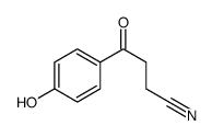 4-(4-羟基苯基)-4-氧丁腈结构式