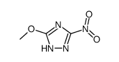 3-nitro-5-methoxy-1,2,4-triazole Structure