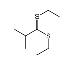 1,1-bis(ethylsulfanyl)-2-methylpropane Structure