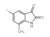 5-Fluoro-7-Methyl Isatin Structure