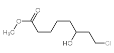 8-氯-6-羟基辛酸甲酯结构式
