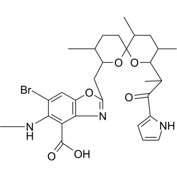 4-溴钙离子载体结构式
