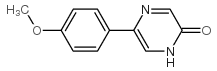 5-(4-METHOXY-PHENYL)-1H-PYRAZIN-2-ONE Structure