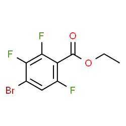 Ethyl 4-Bromo-2,3,6-trifluorobenzoate Structure